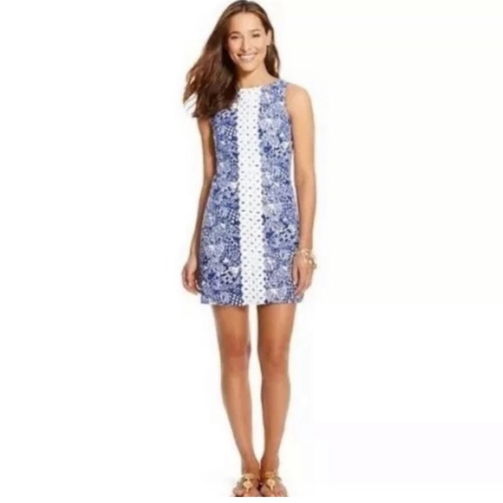 Lilly Pulitzer for Target - Upstream Fish Shift dress size: 8
